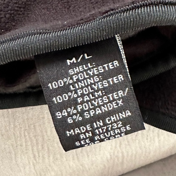 New Gerry Men’s Cold Weather Gloves Black - Picture 5 of 6